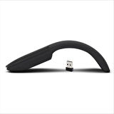Katlanabilir Ark Dokunmatik Kablosuz Mouse – Ultra İnce, Sessiz, 2.4G USB Alıcılı, PC/Laptop Uyumlu