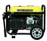 Genpower GBG 4000 E V3 Model 4 Kva Benzinli İpli / Marşlı, Tekerlekli, Monofaze (220 Volt) Portatif Jeneratör