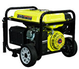 Genpower GBG 4000 E V3 Model 4 Kva Benzinli İpli / Marşlı, Tekerlekli, Monofaze (220 Volt) Portatif Jeneratör