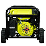 Genpower GBG 4000 E V3 Model 4 Kva Benzinli İpli / Marşlı, Tekerlekli, Monofaze (220 Volt) Portatif Jeneratör