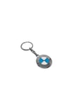 Bmw Anahtarlık Mineli Metal Otomobil Anahtarlığı - 2 Taraf Baskılı Krom Kaplamalı