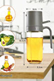 GüncelÇarşı 250 ml Yeni Nesil Sprey Yağdanlık Airfryer Çok Amaçlı Yağ Püskürtücü Yağlık Sosluk Sirkelik Limonluk