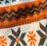 Gedyco Orange Snowflake Polar Orta Irk Köpek Sweatshirtü (8 kg-20 kg arası köpeklere uygundur)
