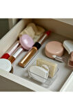 BeautyBox Şeffaf Mini Organizer ofis & mutfak & makyaj