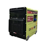 Genpower GDG 9500 EC Oto Model 8,8 Kva, Otomatik Dizel, Ses İzolasyon Kabinli, Transfer Panolu ,Tekerlekli, Monofaze (220 Volt) Portatif jeneratör