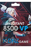 Valorant Points 8500 Vp Tr