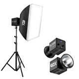 Gdx ML100 Bicolor 60x90 SoftBox Video ve Ürün Çekim Tekli Işık Seti