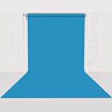 Gdx Sabit (Tavan & Duvar) Kağıt Sonsuz Stüdyo Fon Perde (Turquoise) 2.70x11 Metre