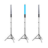 Gdx TB-40 RGB  Led Tüp Işık 3'lü Set