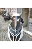 Kymco G Dink 150 250i Siperlik Ön Cam 2013 Model 66cm Şeffaf Renkli 4mm