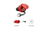 5X32A Cee Trifaze Fiş – 220 V Ev Tipi Priz Adaptör (Fronius Wattpilot, Go-E Gemini, Khons)