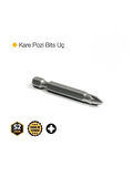 GFB KARE POZİ ÇELİK BİTS UÇ PZ2x100MM ( 10 ADET )