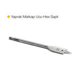 Gfb 2165 Hex Saplı Yaprak Matkap Ucu 22 mm