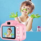 Doğum Günü Hediyesi Çocuklar İçin Dijital Fotoğraf Makinesi,5 Adet Oyunlu 