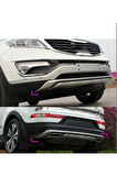 Kia Sportage 2012-2015 Için Uyumlu Ön Ve Arka Koruma Seti