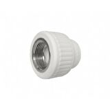 1/2x20mm İç Dişli Nipel Yuvarlak Pprc tesisat Rakor Adaptör