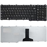 Toshiba Qosmio F60-14Q, F60-14T, F60-157 Uyumlu Klavye Tuş Takımı Tuş Seti Siyah Q TR