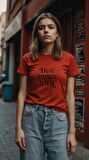 Kadın Baskılı T-Shirt Kadın Tişört