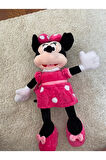 Minnie Mause Peluş Buyuk Boy Mickey Minnie Yeni Model Baloncuk Hediyeli