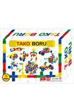 Zekice Tekerlekli Boru Lego 72 Parça Tako Boru