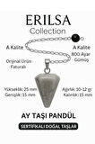 Sertifikalı Ay Taşı Pandül ve Kolye – Duygusal Denge, Sezgi ve Dişil Enerji Taşı