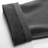Ghassy Co. Erkek Çift Katmanlı Ultra Kalın Kışlık Kayak Motorcu Outdoor Softshell Pantolon