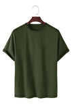 Ghassy Co. Unisex Normal Kesim Pamuklu Yumuşak Dokulu Bisiklet Yaka Basic Tişört