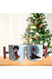 Harry Potter 3 çeyrek treni porselen fincan / kupa -mug