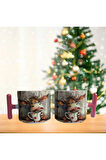 Ruh öküzü porselen fincan / kupa -mug