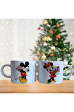 Mickey ve minnie mouse Porselen Fincan / Kupa -mug