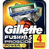 Gillette Fusion ProGlide Power 4'lü Yedek Tıraş Bıçağı
