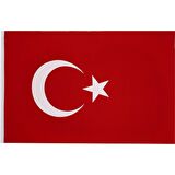 Türk Bayrağı 20x30 cm (Sıcak Kesim) 5-Li