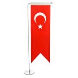 Kırlangıç Türk Masa Bayrağı (10'luk )