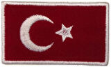 Türk bayrağı-Nakış Arma (Dikdörtgen)