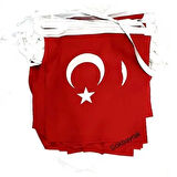 İpe Dizili Kumaş Bayrak 20x30 cm