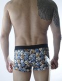 Erkek Zar Desenli Boxer