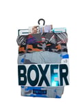 Star  Desenli Pamuklu Kemer Likralı 'lü Boxer