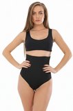 Yüksek Bel Slip Korse  Kadın Ak