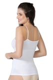 Beyaz   Modal Cotton Emzirme Atlet Korse