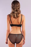 Gapara Big Size Plunge Bra, Siyah Konforlu Ve Şık Sütyen