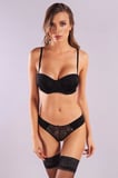 Gala Push-up Strapless Bra, Siyah Konforlu Ve Şık Sütyen, Strapless