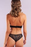 Gala Push-up Strapless Bra, Siyah Konforlu Ve Şık Sütyen, Strapless