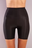 Girdle  Hight Waist Micro Short Corset, Siyah Toparlayıcı Normal Bel  Korse