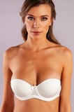 Gabrıella Balconette Foam Cup Bra, Ekru Konforlu Ve Şık Sütyen, Strapless