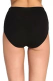 Adet Tutku Kadın Yüksek Bel Bato Kalın Lastik Külot S