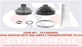 Gkn 302447 Aks Kafası Seti Diş ABS'li Transporter T4 2.4-2.5 TDI 701407321E