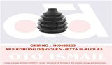 Gkn 304328 Aks Körüğü Diş Golf 5-6-Jetta-Passat-A3-Leon 1.4 TSI 1.6 Bgu-Bse-CAXA-Bmy-Blf-Blp AKL BFQ Otom 6R0498203