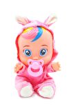 Mavi Beyaz Ve Pembe Renk Ağlayan Ve Konuşan Et Bebek