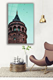 Dekoratif Duvar Tablosu Temperli Cam Tablo 36x23 cm