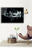 Dekoratif Duvar Tablosu Temperli Cam Tablo 36x23 cm
